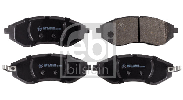 set placute frana,frana disc 16721 FEBI BILSTEIN