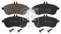 set placute frana,frana disc 16749 FEBI BILSTEIN