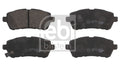 set placute frana,frana disc 16771 FEBI BILSTEIN