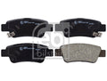set placute frana,frana disc 16805 FEBI BILSTEIN