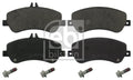 set placute frana,frana disc 16808 FEBI BILSTEIN