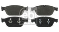 set placute frana,frana disc 16822 FEBI BILSTEIN