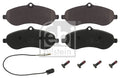 set placute frana,frana disc 16830 FEBI BILSTEIN