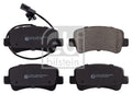 Set placute frana FEBI BILSTEIN 16843