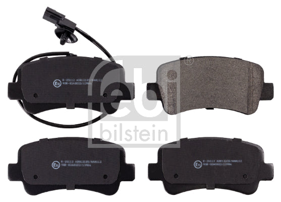 Set placute frana FEBI BILSTEIN 16843