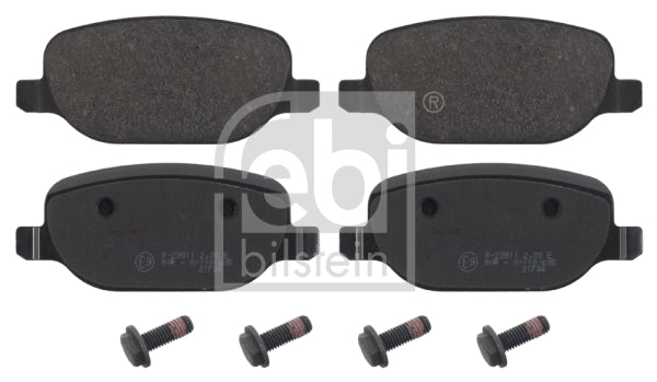 set placute frana,frana disc 16851 FEBI BILSTEIN