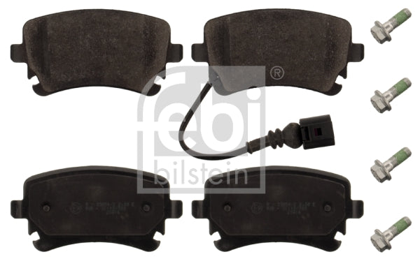 set placute frana,frana disc 16860 FEBI BILSTEIN