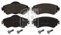 set placute frana,frana disc 16866 FEBI BILSTEIN