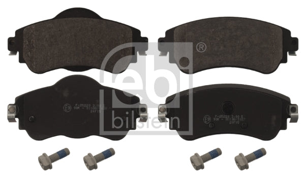 set placute frana,frana disc 16866 FEBI BILSTEIN