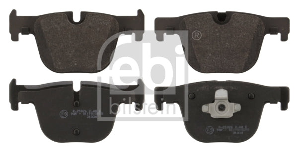 set placute frana,frana disc 16867 FEBI BILSTEIN