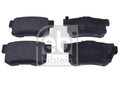 set placute frana,frana disc 16873 FEBI BILSTEIN