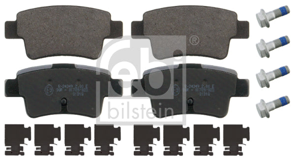set placute frana,frana disc 16880 FEBI BILSTEIN