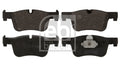set placute frana,frana disc 16884 FEBI BILSTEIN