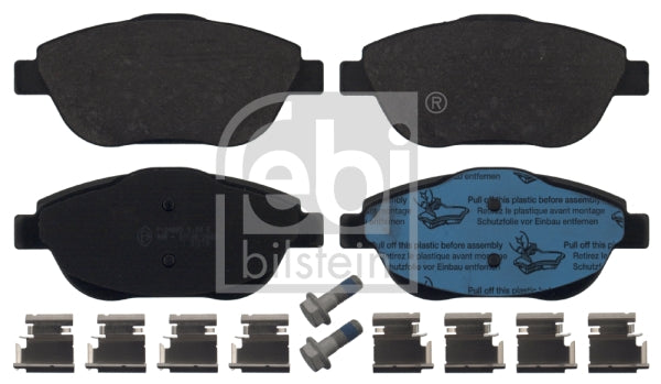 set placute frana,frana disc 16888 FEBI BILSTEIN