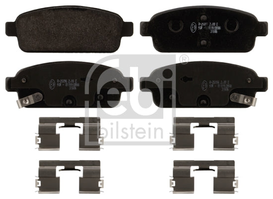 Set placute frana FEBI BILSTEIN 16894