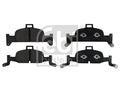 set placute frana,frana disc 16938 FEBI BILSTEIN