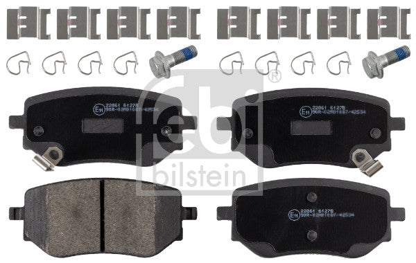 set placute frana,frana disc 16981 FEBI BILSTEIN