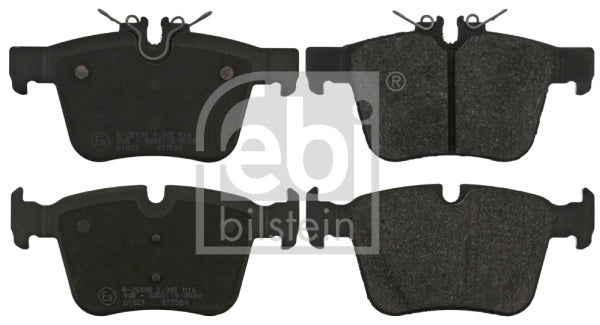 set placute frana,frana disc 16989 FEBI BILSTEIN