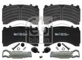 set placute frana,frana disc 16996 FEBI BILSTEIN
