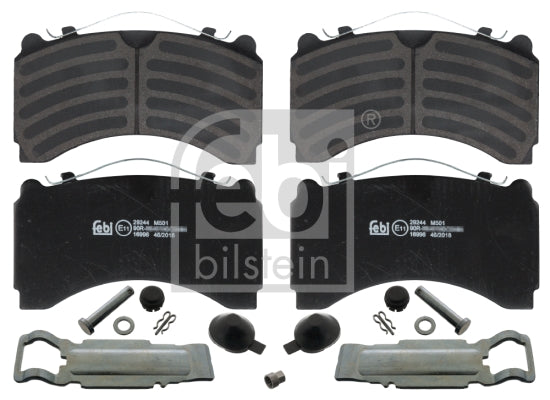 set placute frana,frana disc 16996 FEBI BILSTEIN
