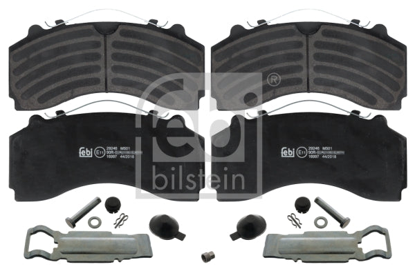 set placute frana,frana disc 16997 FEBI BILSTEIN