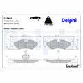 Set placute frana,frana disc LP3664 DELPHI