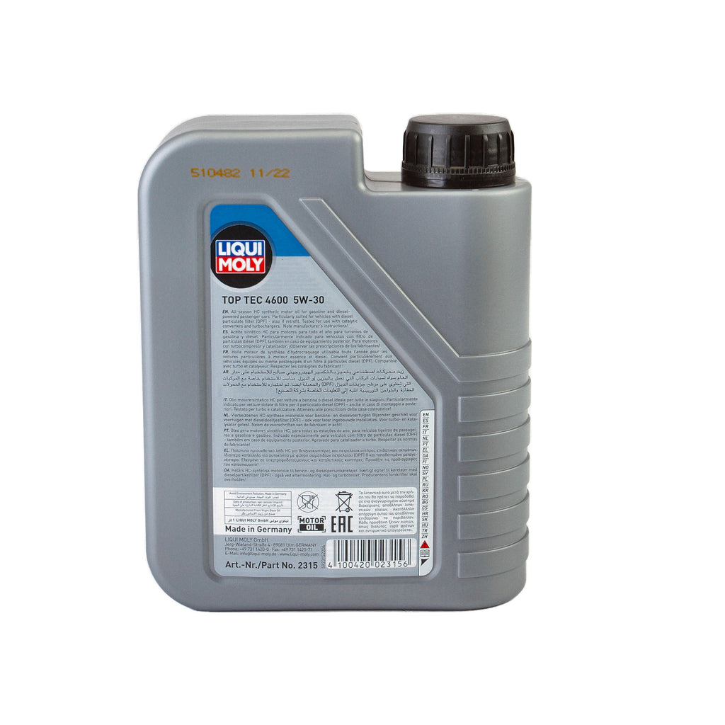 Ulei motor Liqui Moly Top Tec 4600 5W30 (3755) (2315) 1L