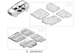 SET COVORASE CAUCIUC