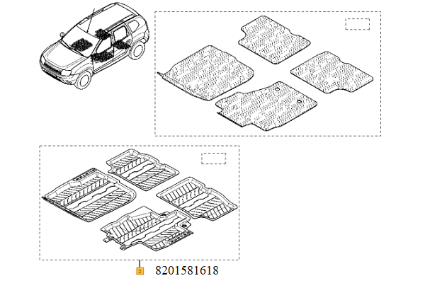 SET COVORASE CAUCIUC