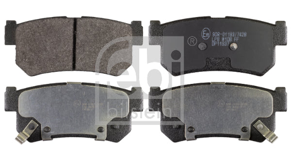 set placute frana,frana disc 170638 FEBI BILSTEIN