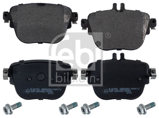set placute frana,frana disc 171001 FEBI BILSTEIN