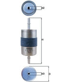 filtru combustibil KL 1055 MAHLE