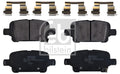 set placute frana,frana disc 171397 FEBI BILSTEIN