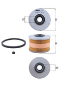filtru combustibil KX 79D MAHLE