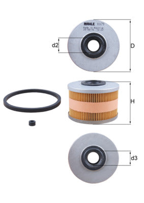 filtru combustibil KX 79D MAHLE