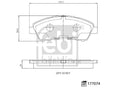 set placute frana,frana disc 177074 FEBI BILSTEIN