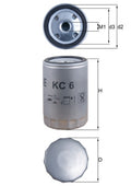 filtru combustibil KC 6 MAHLE
