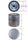 filtru combustibil KC 20 MAHLE