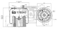 Burduf, suspensie pneumatica 178040 FEBI BILSTEIN