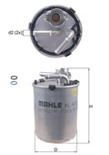 filtru combustibil KL 497D MAHLE