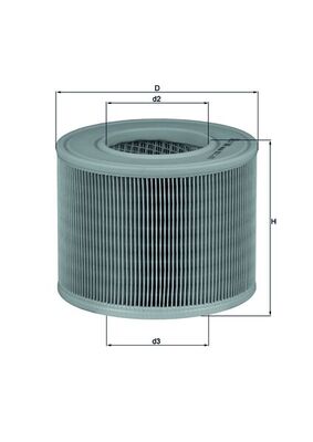 Filtru aer LX 986 MAHLE
