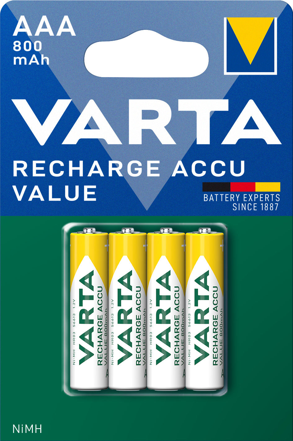 Baterie reincarcabila Varta AAA 800 mAh - 12164891