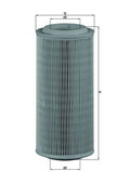 Filtru aer LX 685 MAHLE
