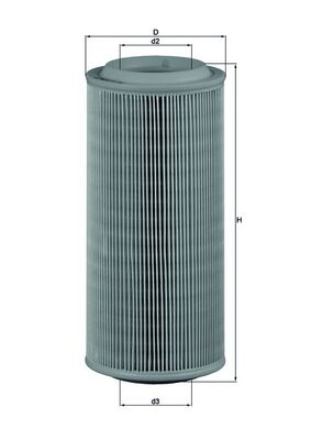 Filtru aer LX 685 MAHLE