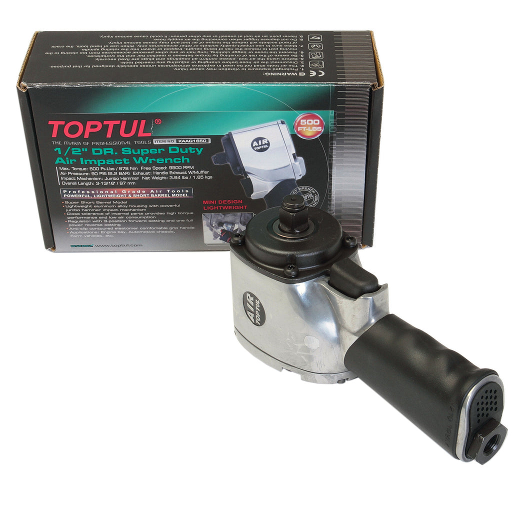 Pistol pneumatic 1/2 678 Nm Toptul - KAAQ1650