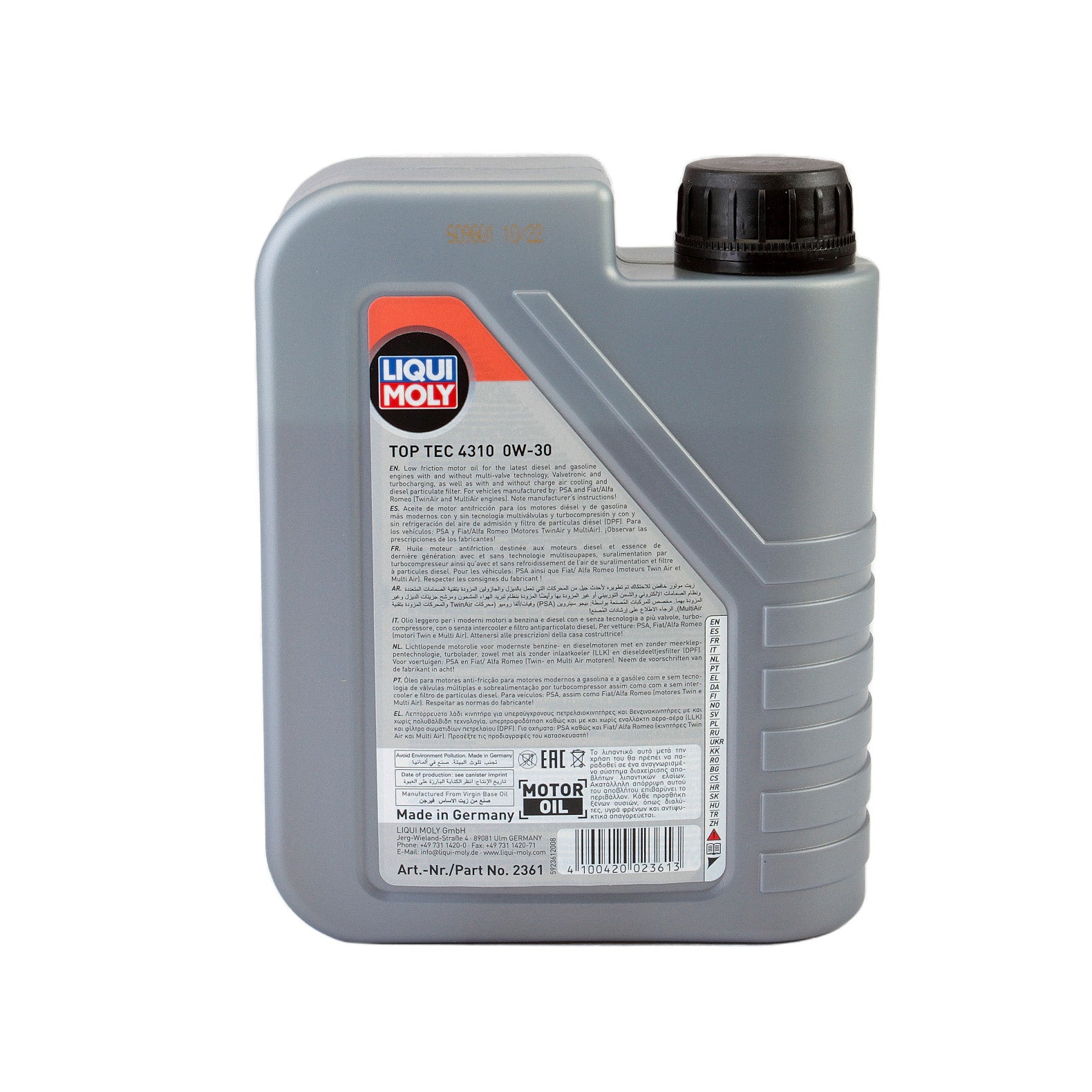 Ulei motor Liqui Moly Top Tec 4310 0W30 1L - 11848907