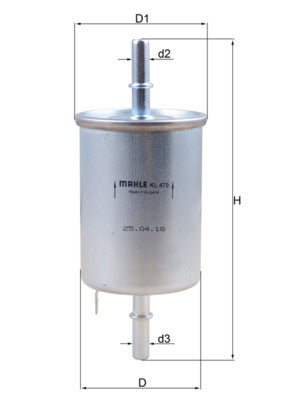 filtru combustibil KL 470 MAHLE