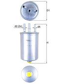 filtru combustibil KL 511 MAHLE