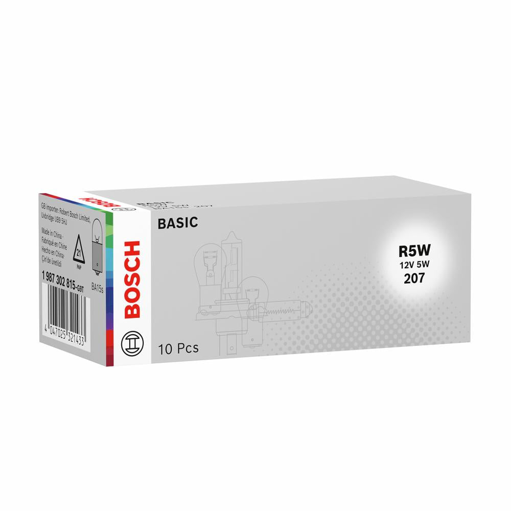 BEC 12V R5W 5W ECO SET 10 BUC BOSCH