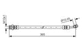 Furtun frana 1 987 481 456 BOSCH
